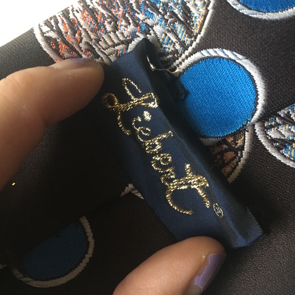 Vintage Liebert psychedelic print tie - Picture 5 of 6